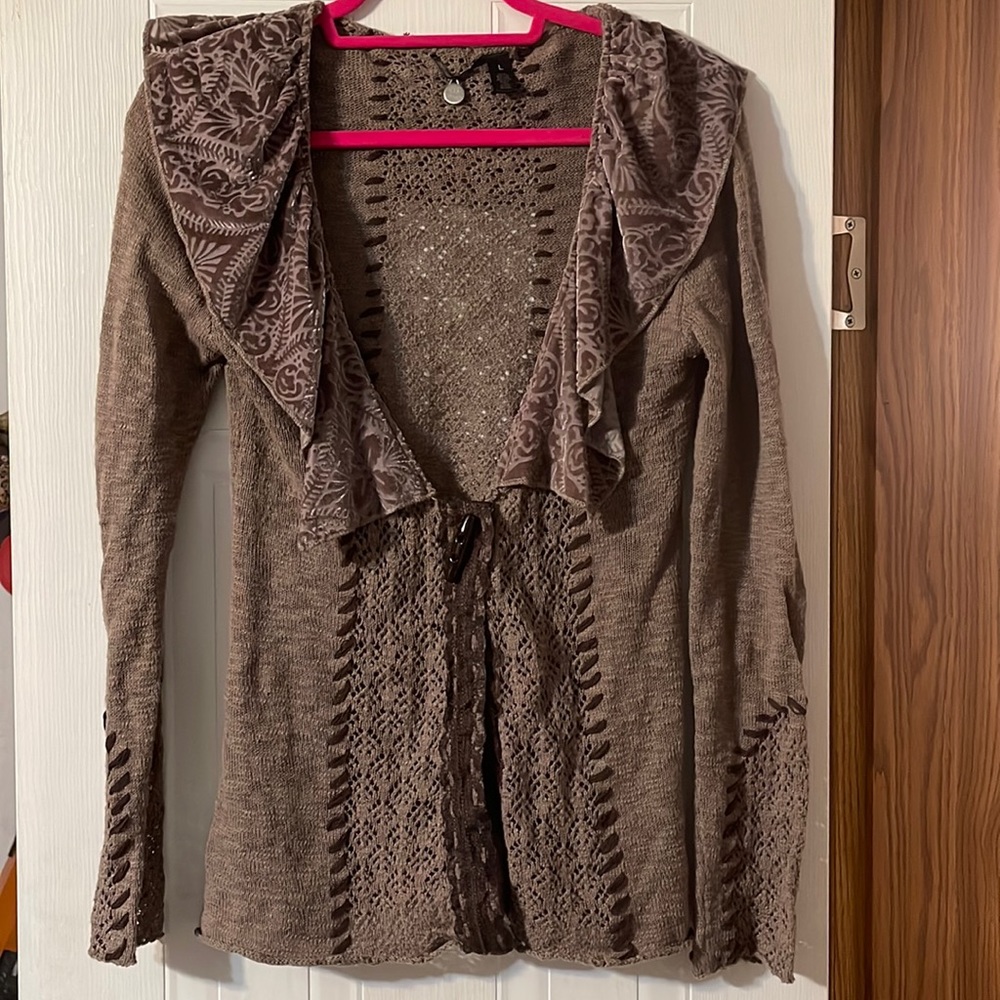 Beautiful taupe colored sweater